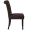 Merrick Lane Falmouth Upholstered Parsons Chair with Nailhead Trim
